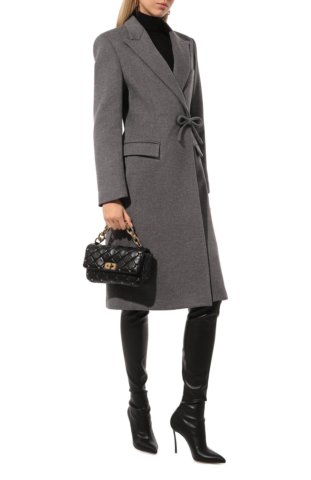 Сумка rockstud spike small VALENTINO, арт. 5W2B0Q04/IGX, фото 7