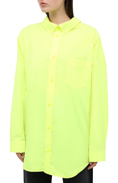 Хлопковая рубашка BALENCIAGA, арт. 622050/TIM09, фото 3