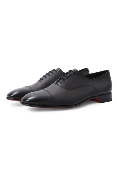 Мужские кожаные оксфорды adrian SANTONI, арт. MCAG18883LA3SNU0