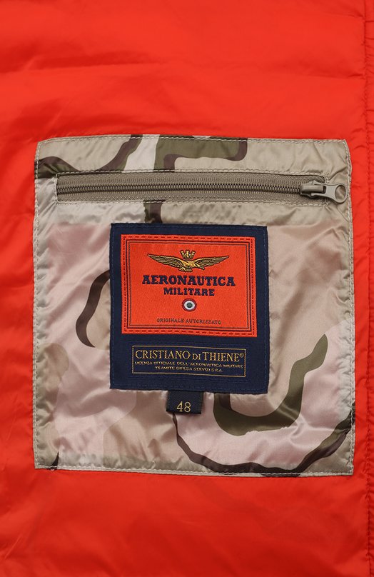 Утепленная куртка Aeronautica Militare 242AB2179CT3370 Бежевый  242AB2179CT3370 Фото 6