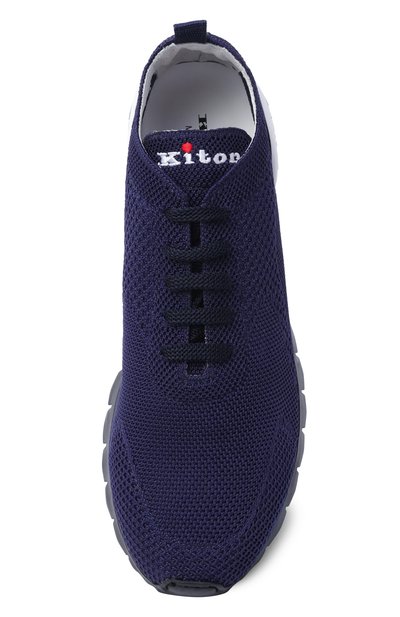 Текстильные кроссовки KITON, арт. USSFITSN00809_001, фото 5