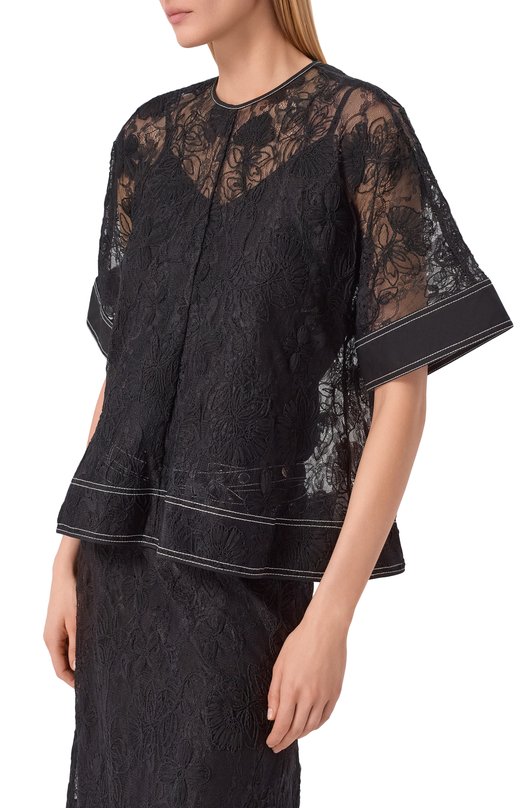 Топ 3.1 Phillip Lim E261-21776/FDL Чёрный  E261-21776/FDL Фото 3