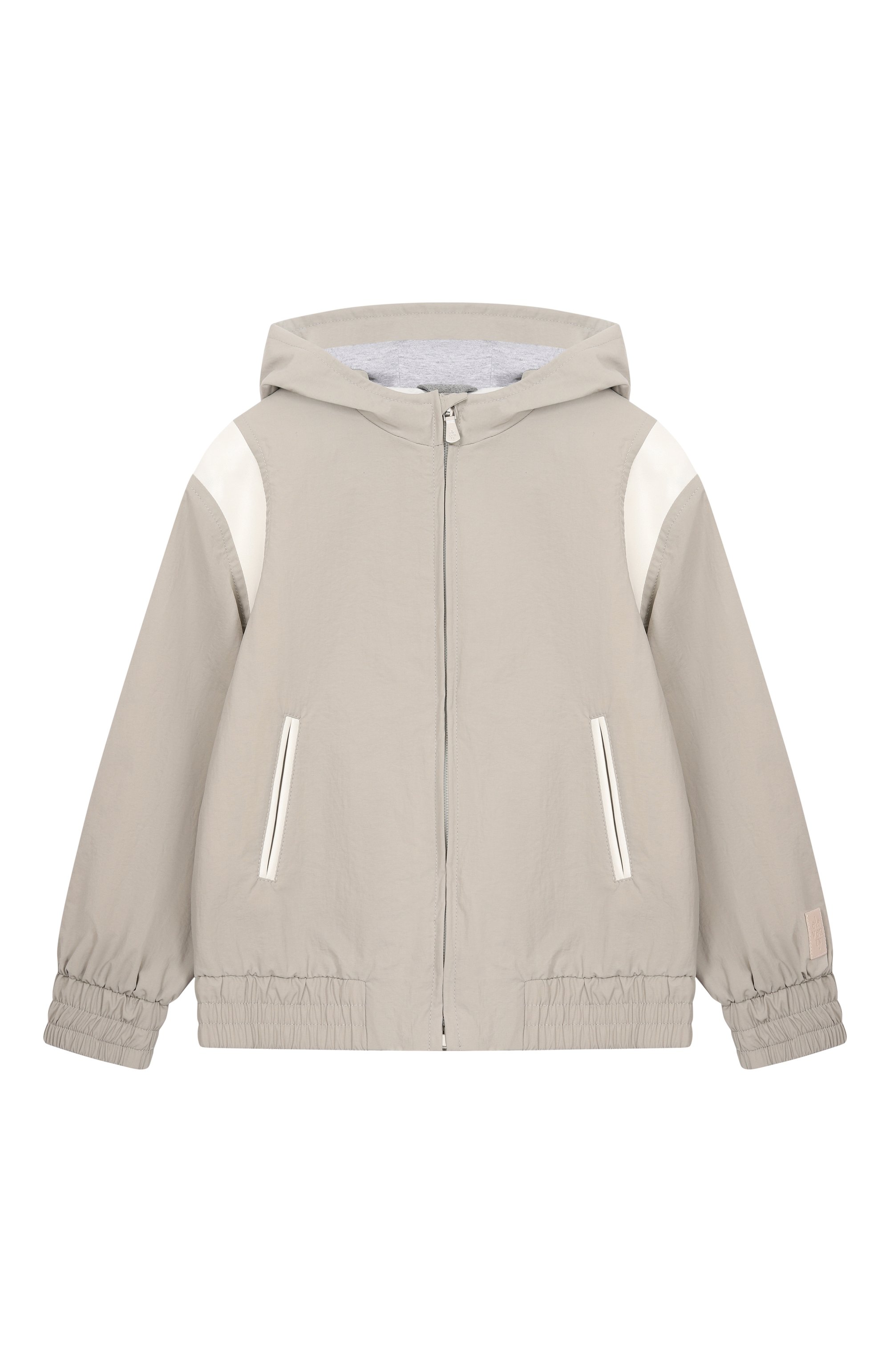 Ветровка ELEVENTY серого цвета по цене 29100 руб., арт. EY2P17/N0349, фото 1 Ветровка ELEVENTY, арт. EY2P17/N0349, фото 1