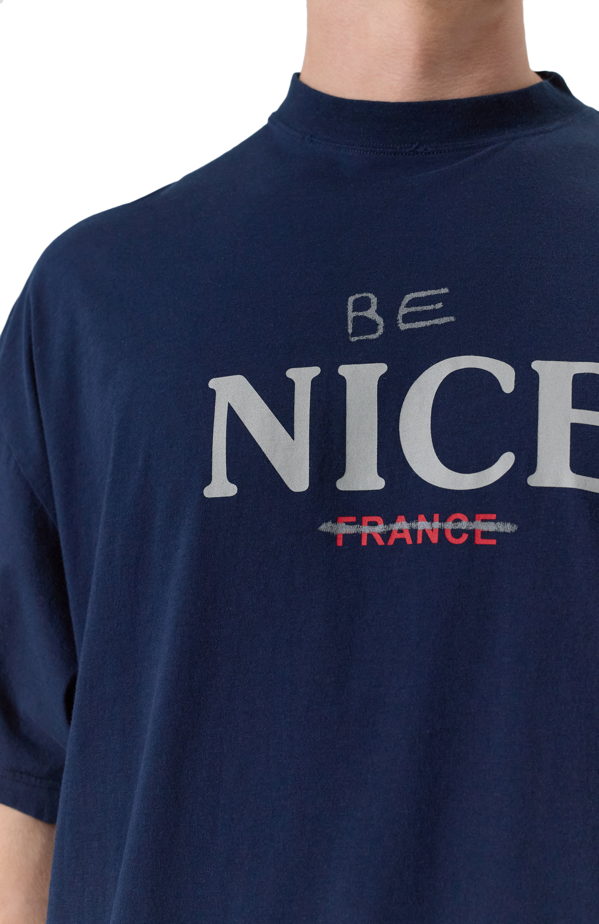 Хлопковая футболка BALENCIAGA, арт. 739028/TPVE4, фото 5