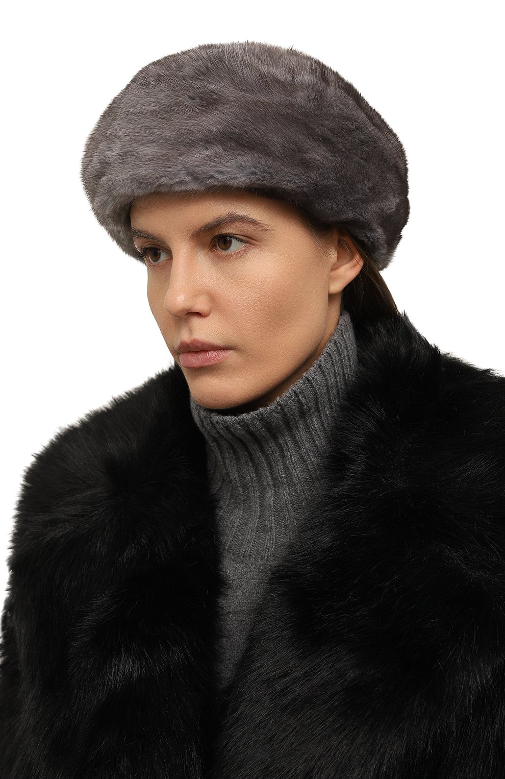 Меховой берет из норки VICTORIA KUSENKOVA, арт. 010600010023, фото 2
