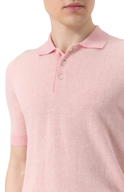 Поло изо льна и хлопка GRAN SASSO, арт. 57116/18659, фото 5