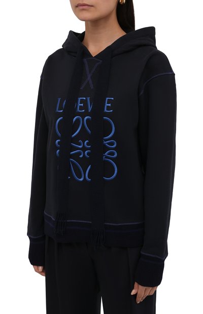 Хлопковое худи LOEWE, арт. S359341XAQ, фото 3