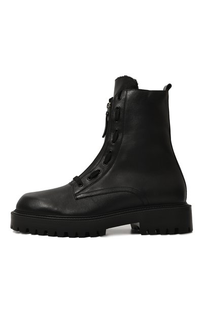 Кожаные ботинки сar army VIC MATIE, арт. 1F8608U_B32B070101, фото 4