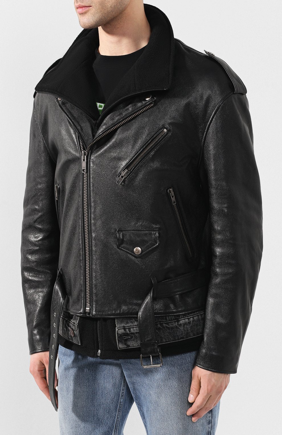 Кожаная куртка BALENCIAGA, арт. 556074/TDS01, фото 3