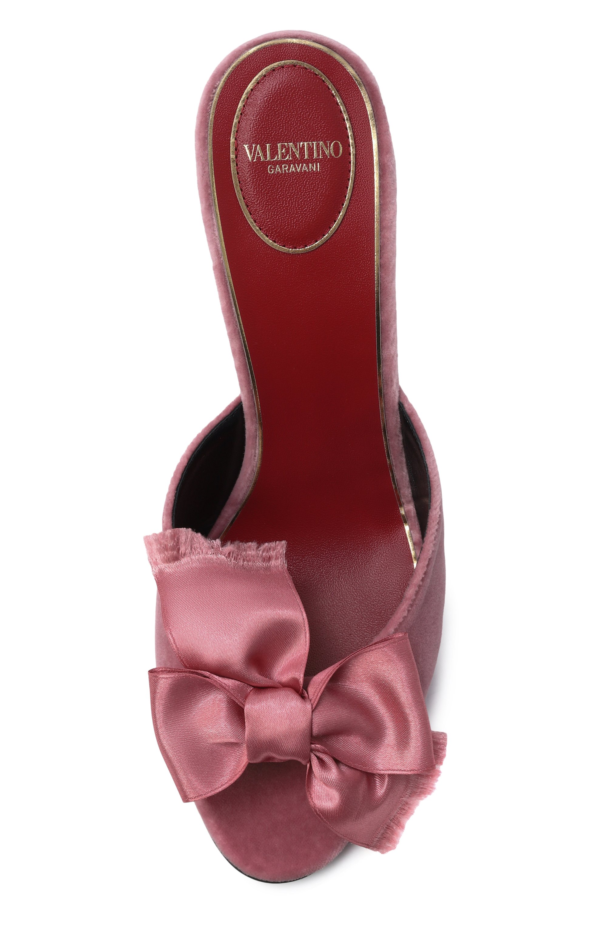 Бархатные мюли marie a 105 VALENTINO, арт. 8W0S0PK0/XGT, фото 6