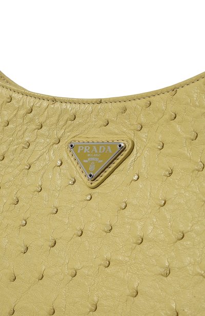 Сумка cleo из кожи страуса PRADA, арт. 1BC499-130-F068X-OOO, фото 3