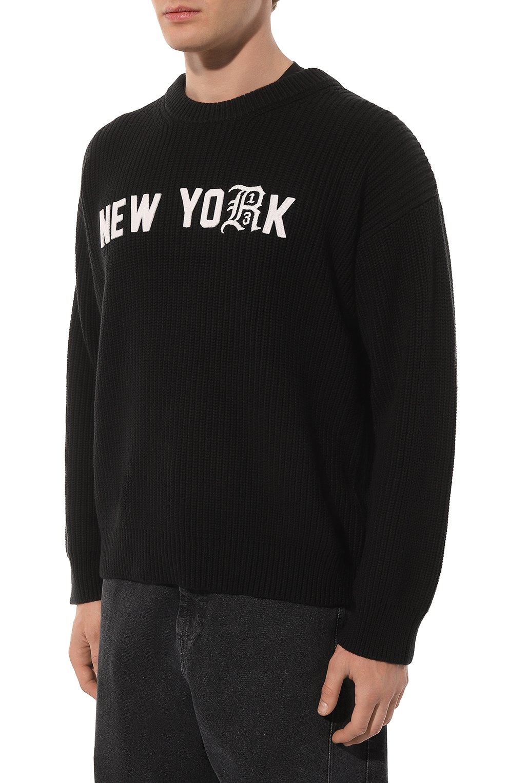 Хлопковый свитер R13, арт. R13WY199-Y016C, фото 3