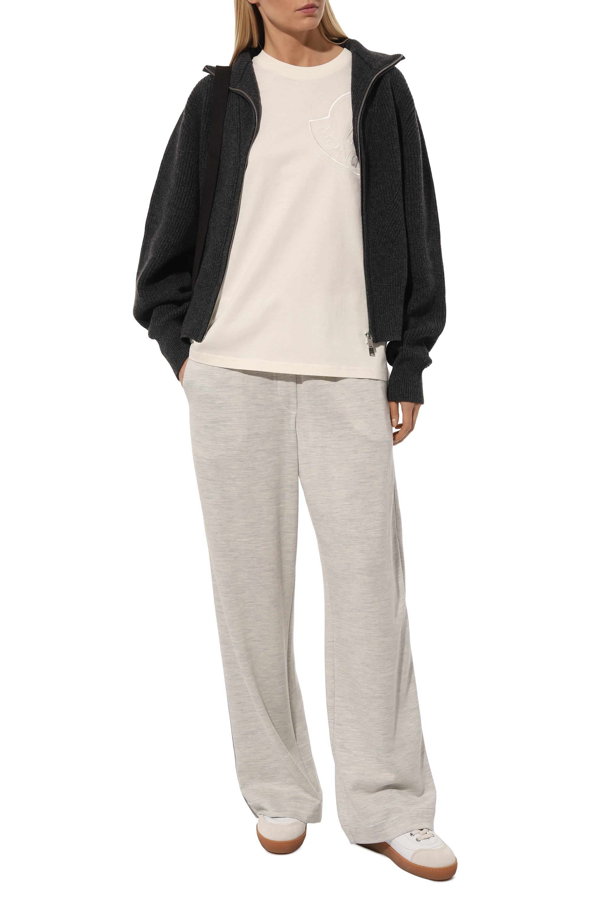 Брюки из хлопка и шелка BRUNELLO CUCINELLI, арт. MD828SM689, фото 2