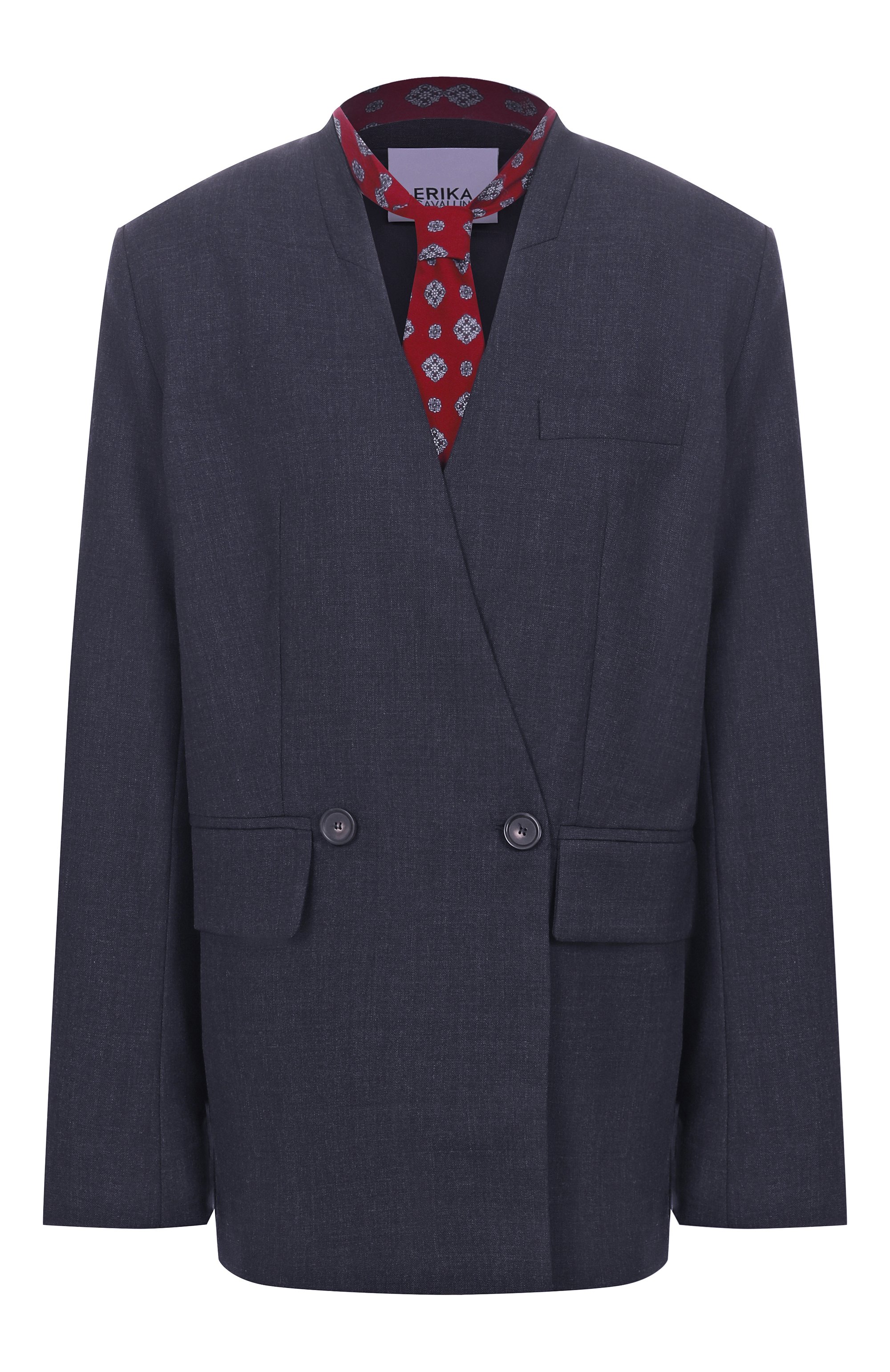 Шерстяной жакет ERIKA CAVALLINI, арт. P5WZ15, фото 1