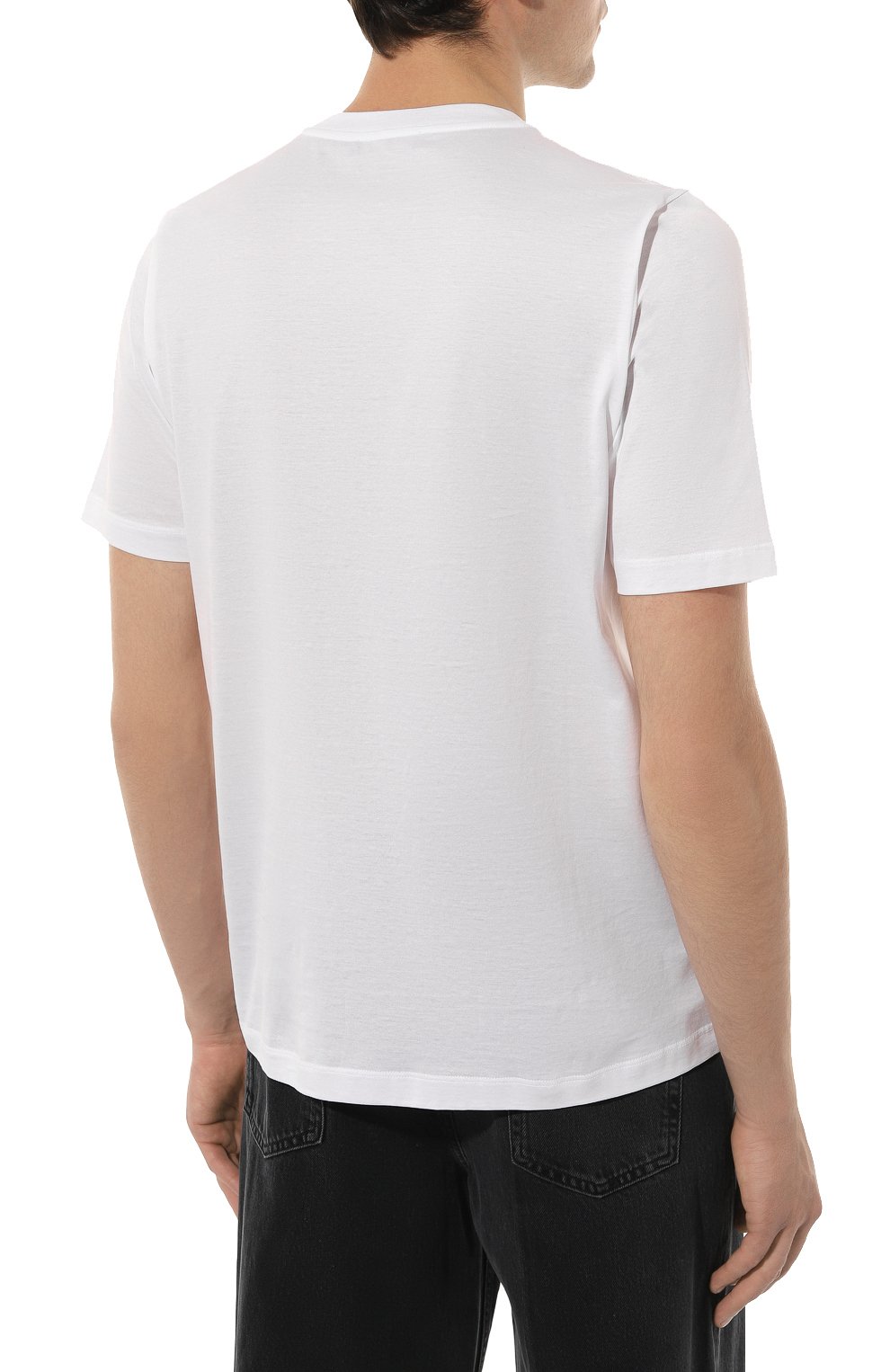 Хлопковая футболка ZILLI, арт. TSR001M0110VFST00, фото 4