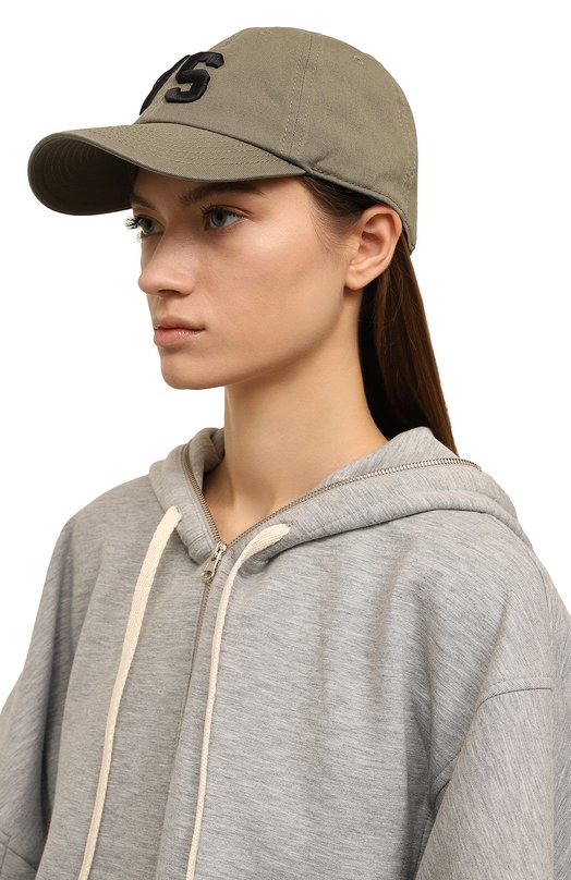 Хлопковая бейсболка YS ARMY Paris 23EFA026XXM30X Хаки  23EFA026XXM30X Фото 2