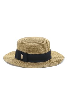 Детская шляпа MARC JACOBS (THE) золотого цвета, арт. W11047 | Фото 2 (Региональные ограничения белый список (Axapta Mercury): Не проставлено; Нос: Не проставлено)