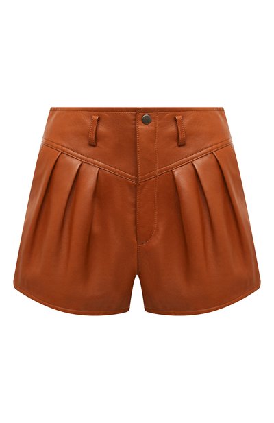 Кожаные шорты SAINT LAURENT, арт. 630199/Y50A2, фото 1