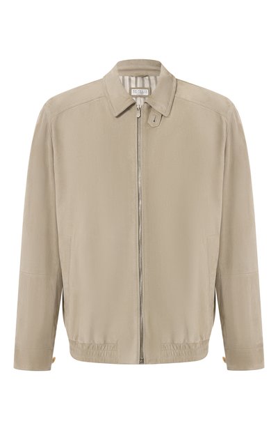 Мужской замшевый бомбер BRUNELLO CUCINELLI, арт. M0PCL1989P