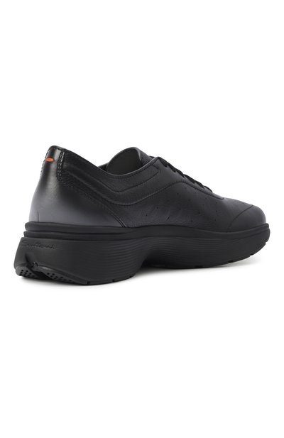 Кожаные кроссовки bounce SANTONI черного цвета по цене 99500 руб., арт. MBBG22070NEEKCKI, фото 4 Кожаные кроссовки bounce SANTONI, арт. MBBG22070NEEKCKI, фото 4