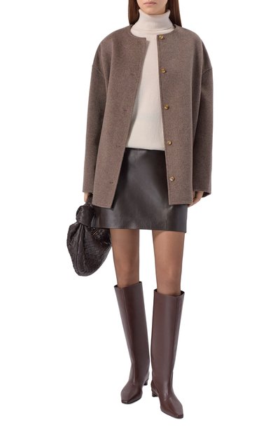 Кожаная юбка NOBLE&BRULEE, арт. NB79/061125/02, фото 2