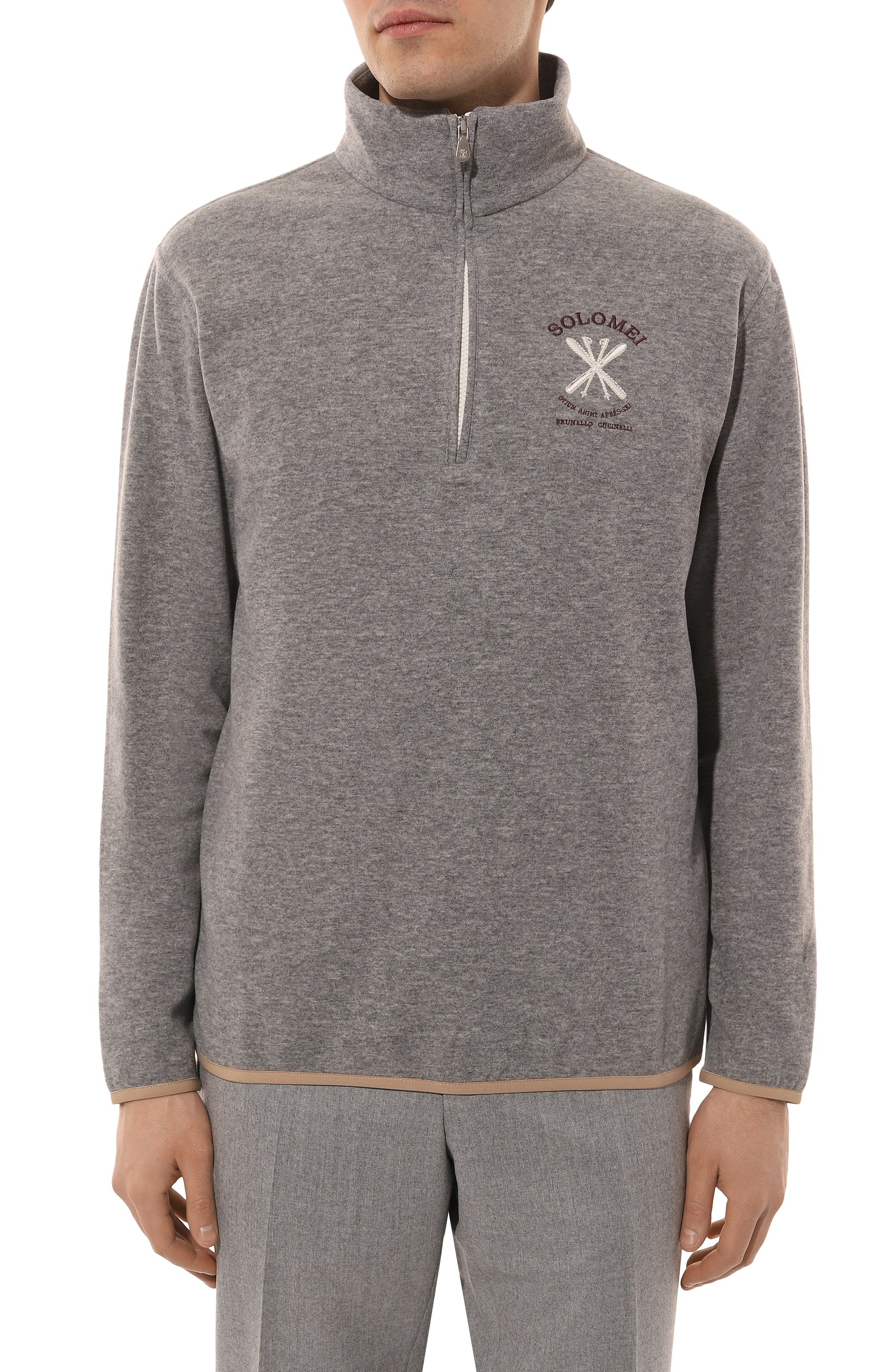 Анорак из кашемира и хлопка BRUNELLO CUCINELLI, арт. MM840KT60, фото 3