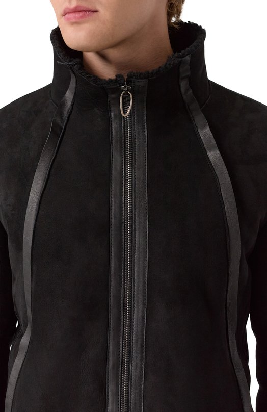 Дубленка из овчины Daniele Basta DB1031S29S53GR Чёрный  DB1031S29S53GR Фото 5