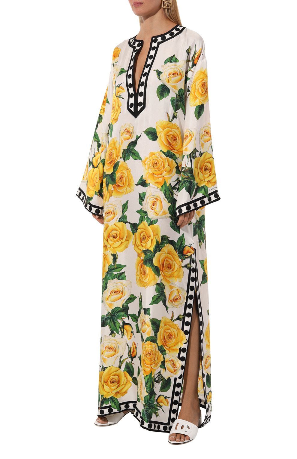 Шелковая туника DOLCE & GABBANA, арт. F6ARJT/GDA9D, фото 3