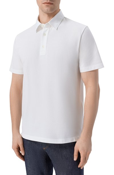 Хлопковое поло BRIONI, арт. UJUP0L/PA627, фото 3