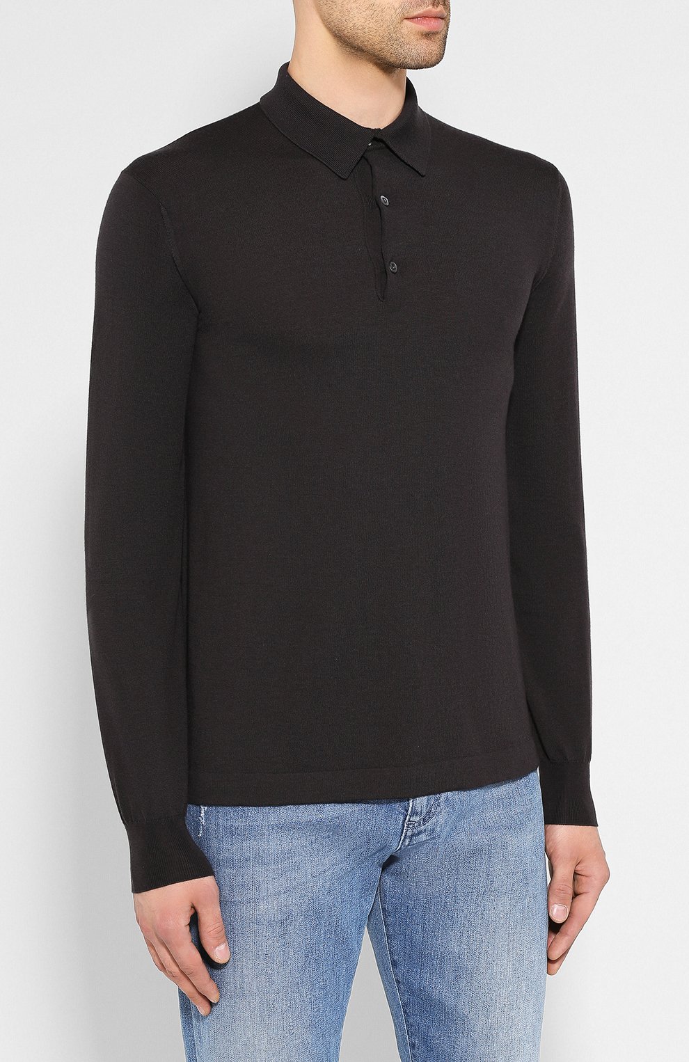 Шерстяное поло LORO PIANA, арт. FAF0951, фото 3