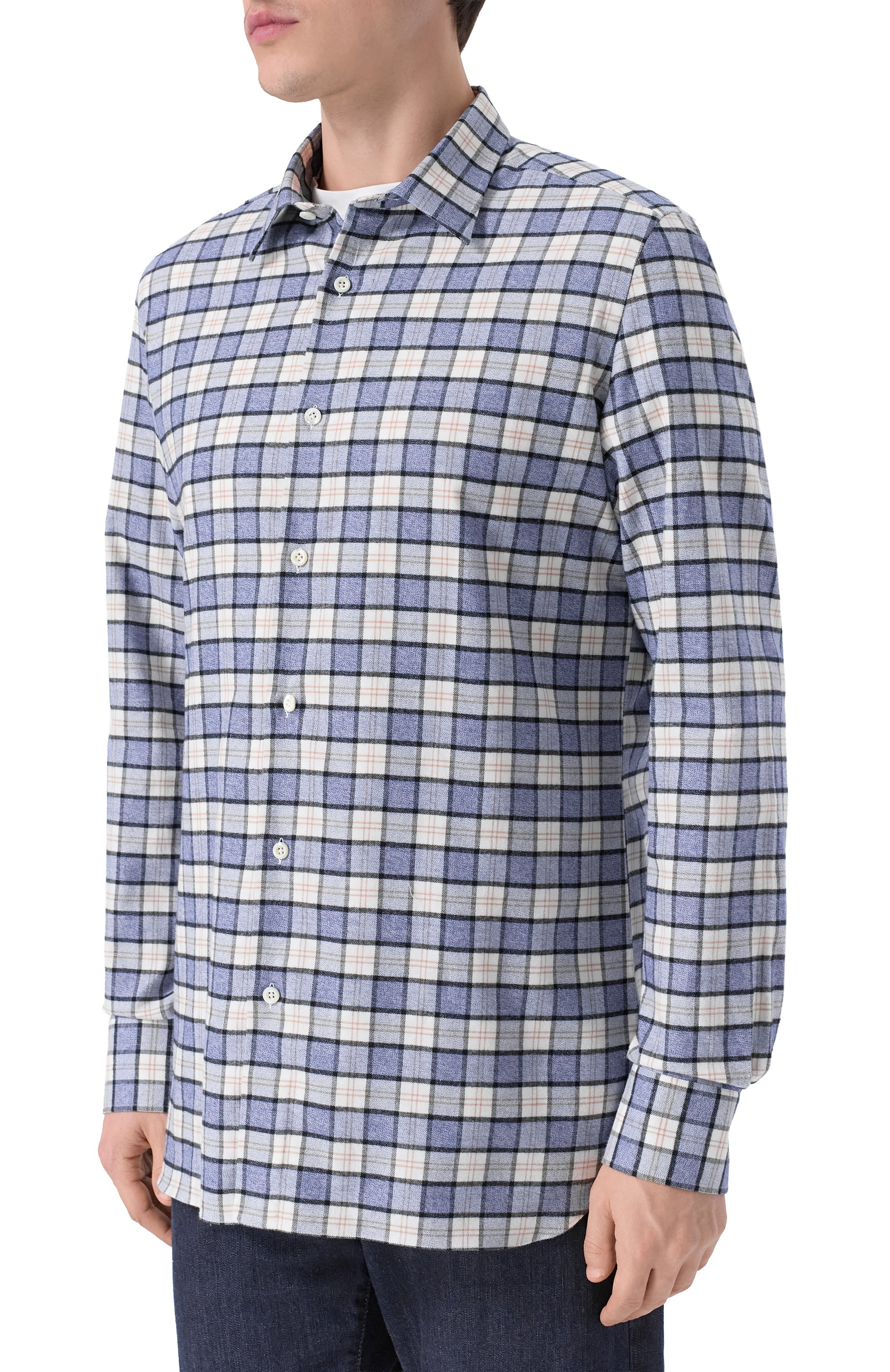 Хлопковая рубашка GIAMPAOLO, арт. 608/TS43315, фото 3