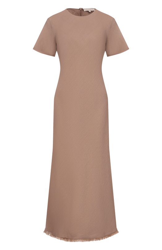 Платье из вискозы и льна Antonelli Firenze Q6047/935 Бежевый Q6047/935