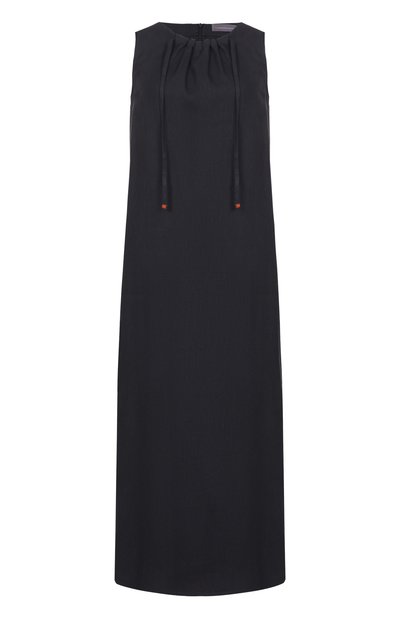 Женское платье изо льна и вискозы LORENA ANTONIAZZI, арт. P2640AB22A/3347