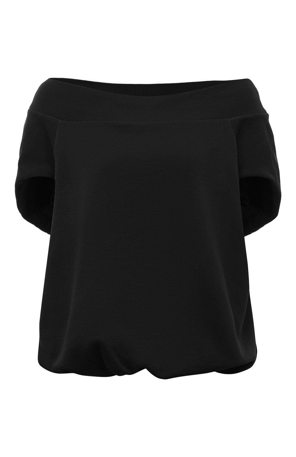 Хлопковый топ DRIES VAN NOTEN черного цвета по цене 39950 руб., арт. 231-031110-6610, фото 1 Хлопковый топ DRIES VAN NOTEN, арт. 231-031110-6610, фото 1