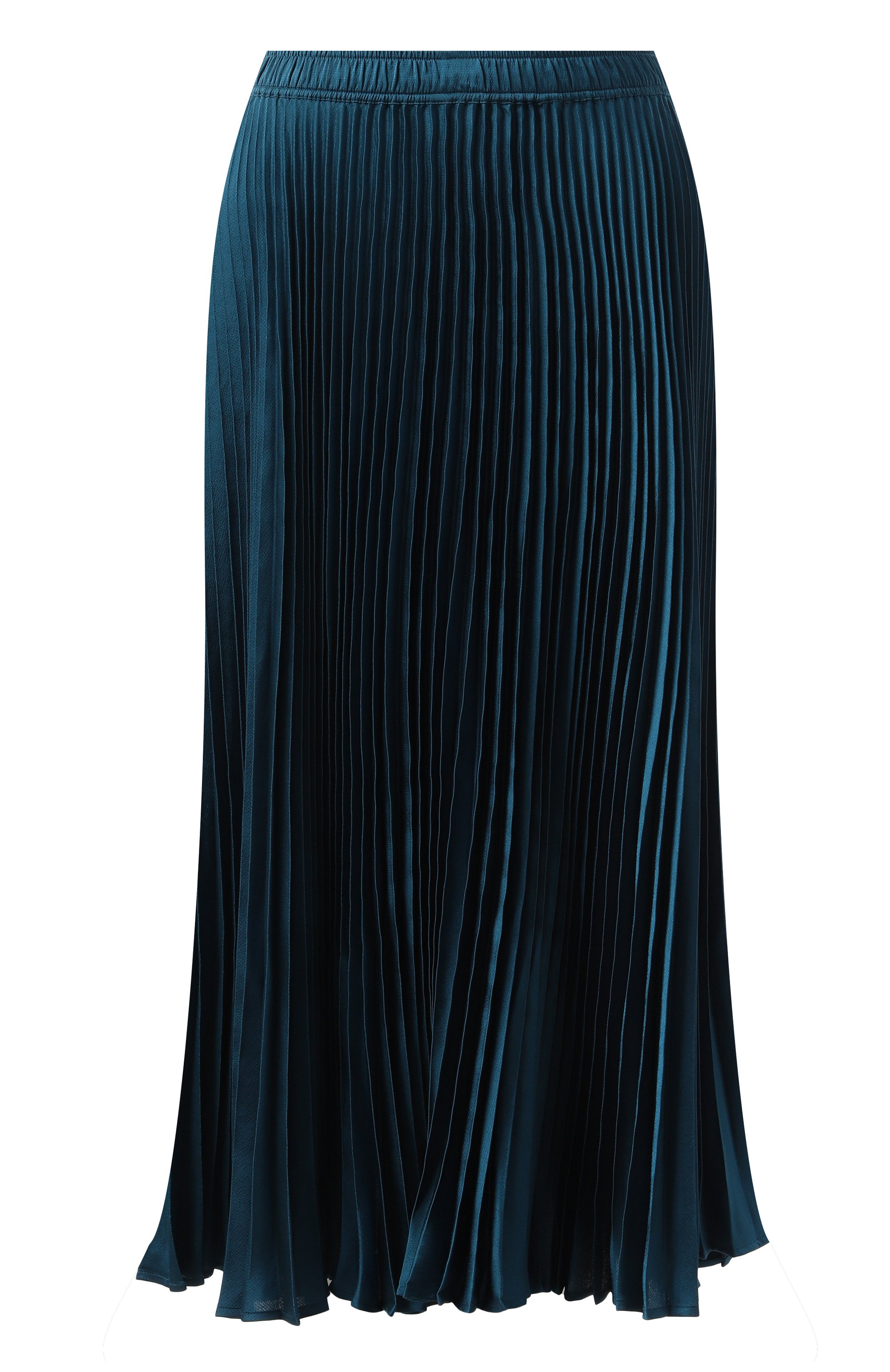 Плиссированная юбка BOSS ORANGE синего цвета по цене 17950 руб., арт. 50536271, фото 1 Плиссированная юбка BOSS ORANGE, арт. 50536271, фото 1