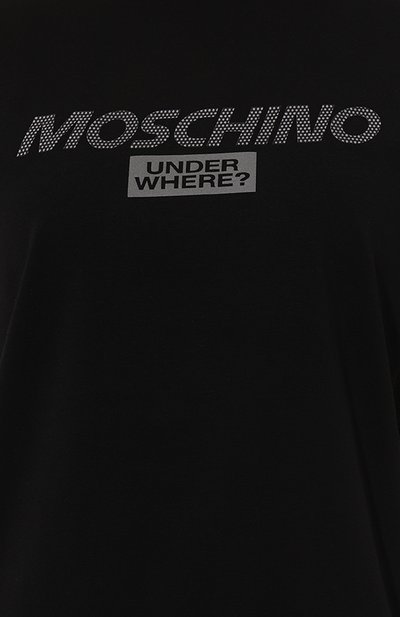 Хлопковая футболка MOSCHINO, арт. A0702/4410, фото 5