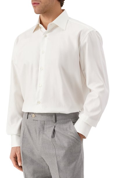 Хлопковая сорочка STEFANO RICCI, арт. MC007467/S2716, фото 3