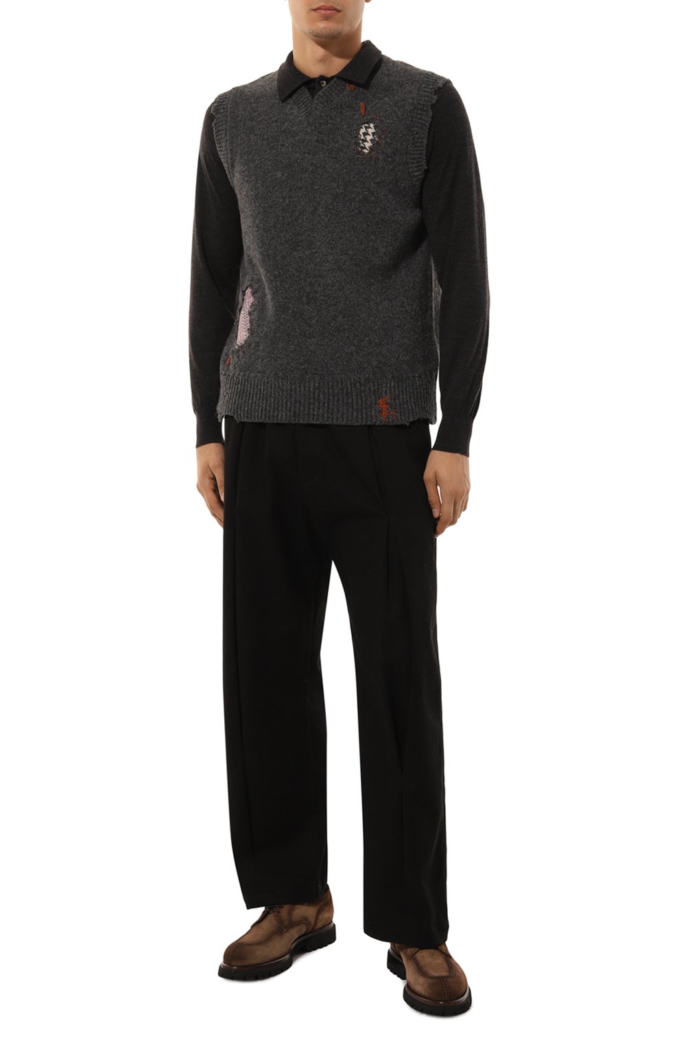 Шерстяной жилет MARNI, арт. CVMG0130Q0/UFH938, фото 2