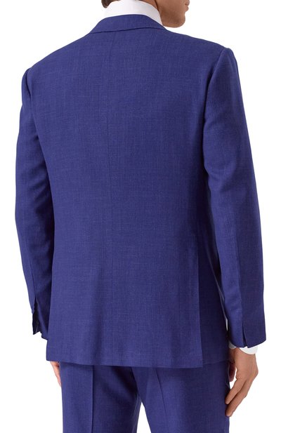 Костюм из кашемира и шелка KITON темно-синего цвета по цене 1410000 руб., арт. UA81K0652E01, фото 5 Костюм из кашемира и шелка KITON, арт. UA81K0652E01, фото 5