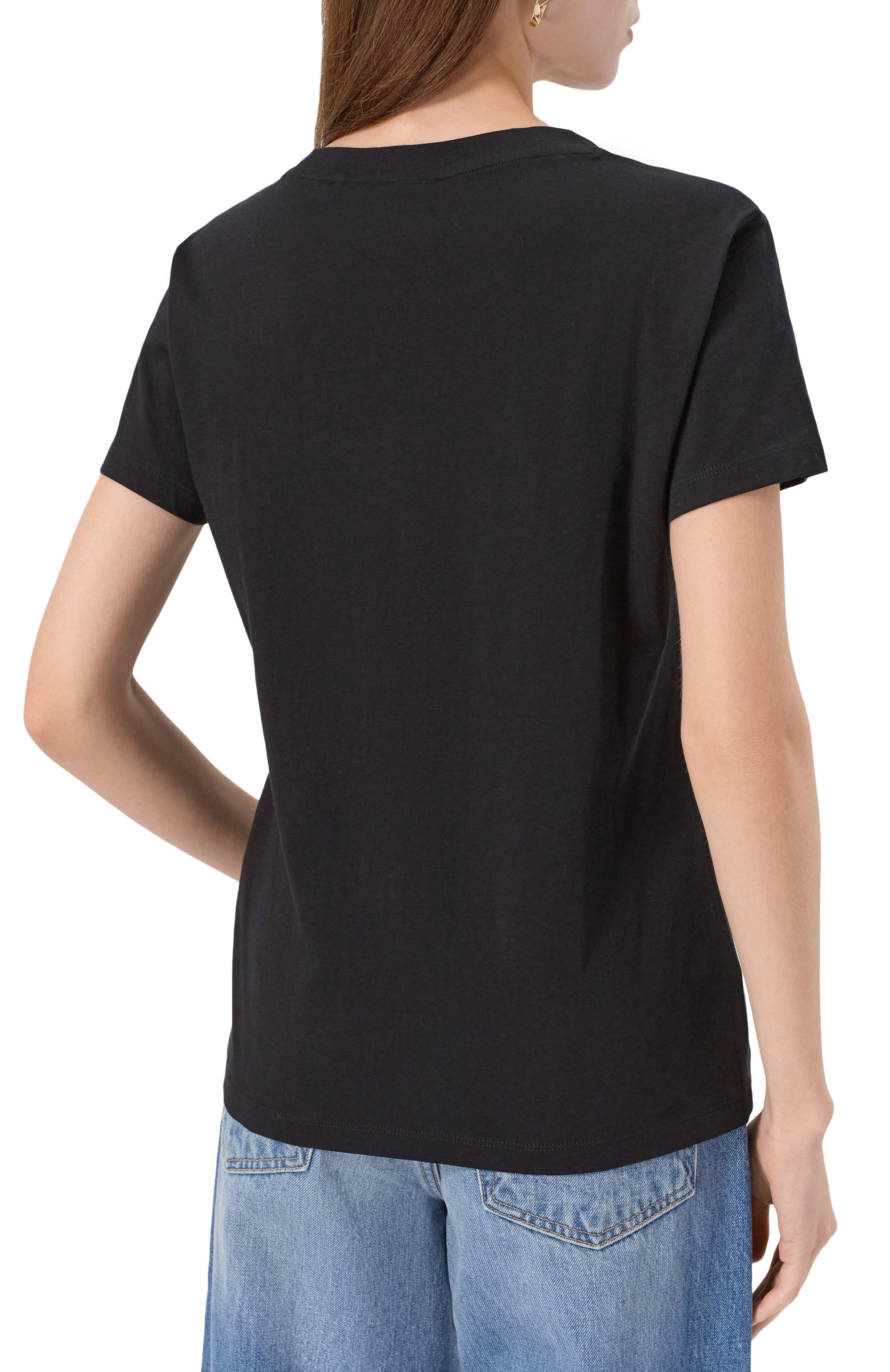 Хлопковая футболка BOSS ORANGE, арт. 50549184, фото 4