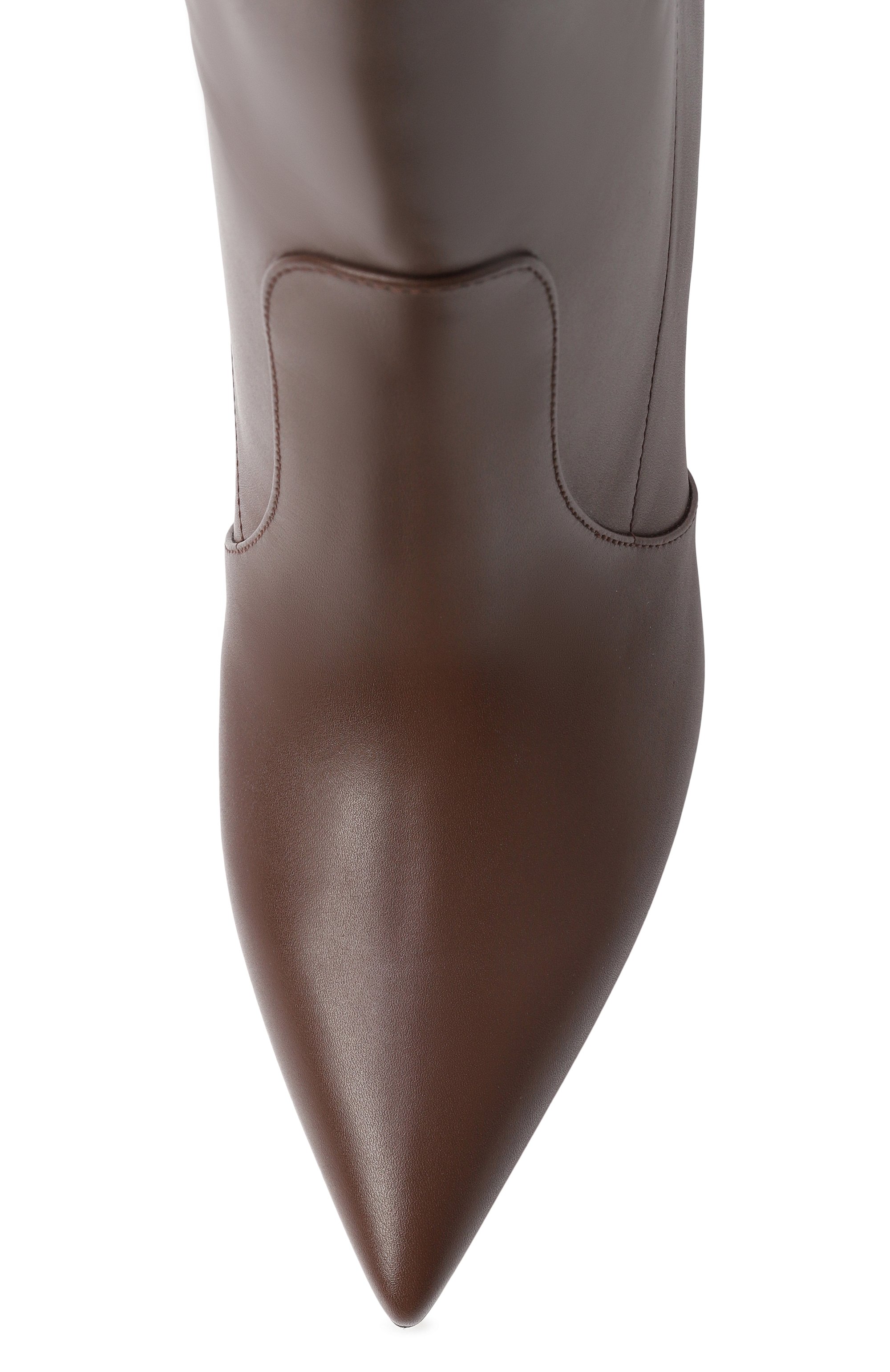 Кожаные сапоги hansen 85 GIANVITO ROSSI, арт. G80626.85RIC.VGIBR0W, фото 6