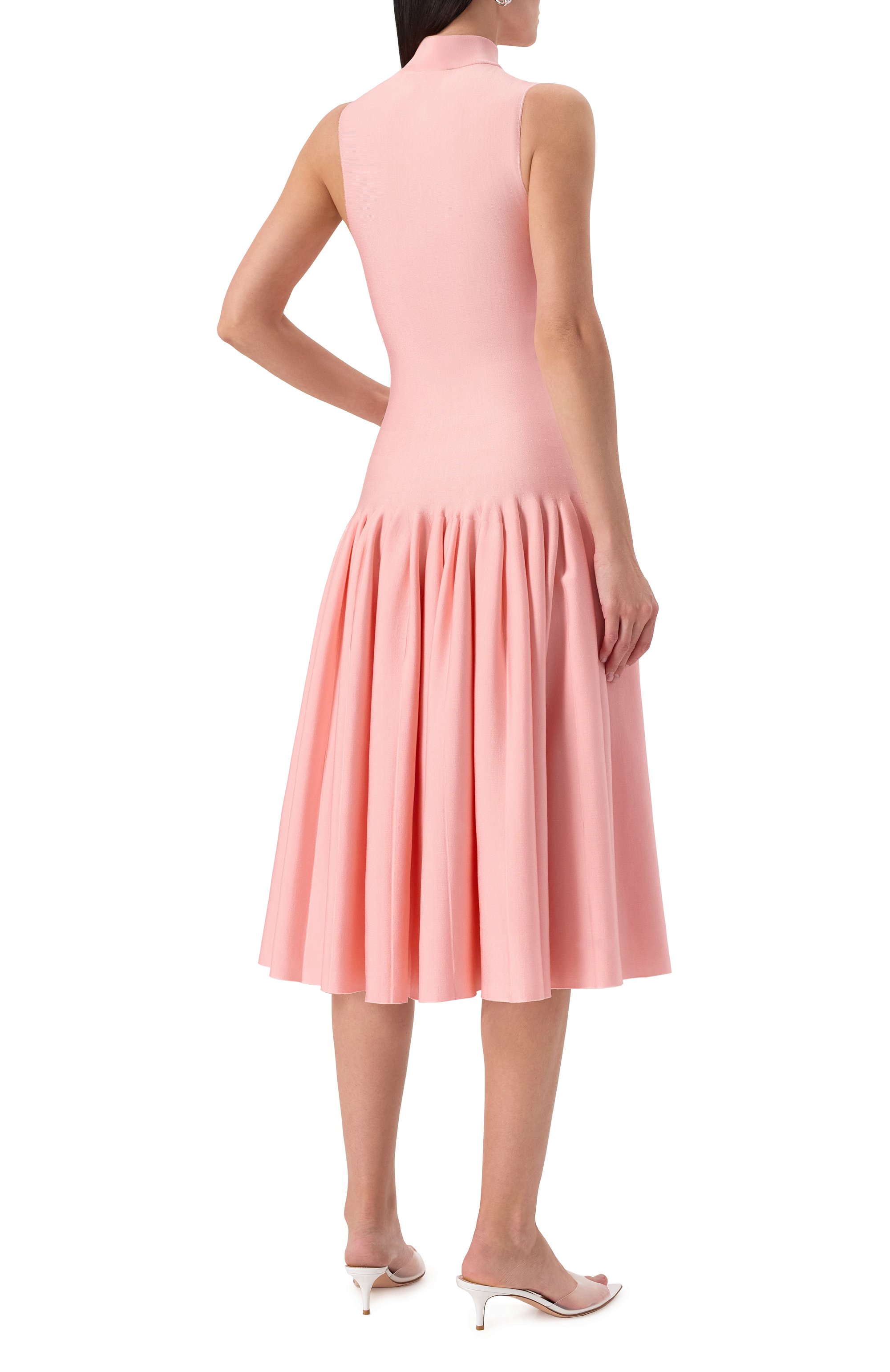 Платье из вискозы и шерсти ALAIA, арт. AA9R2645K032A, фото 3