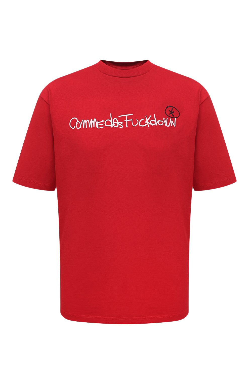 Хлопковая футболка COMME DES FUCKDOWN, арт. CDFU1624STMM, фото 1