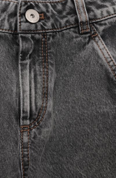 Джинсы BRUNELLO CUCINELLI серого цвета по цене 49350 руб., арт. BH188P648A, фото 3 Джинсы BRUNELLO CUCINELLI, арт. BH188P648A, фото 3