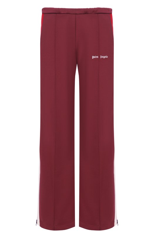 Брюки Palm Angels PWCJ039F25FAB001 Бордовый PWCJ039F25FAB001