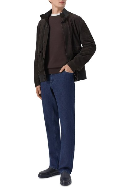 Кожаные лоферы DOUCAL'S, арт. DU3267ARTHUY225B, фото 2