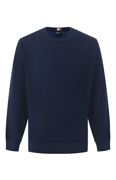 Мужской джемпер из хлопка и шерсти BOSS, арт. 50519624