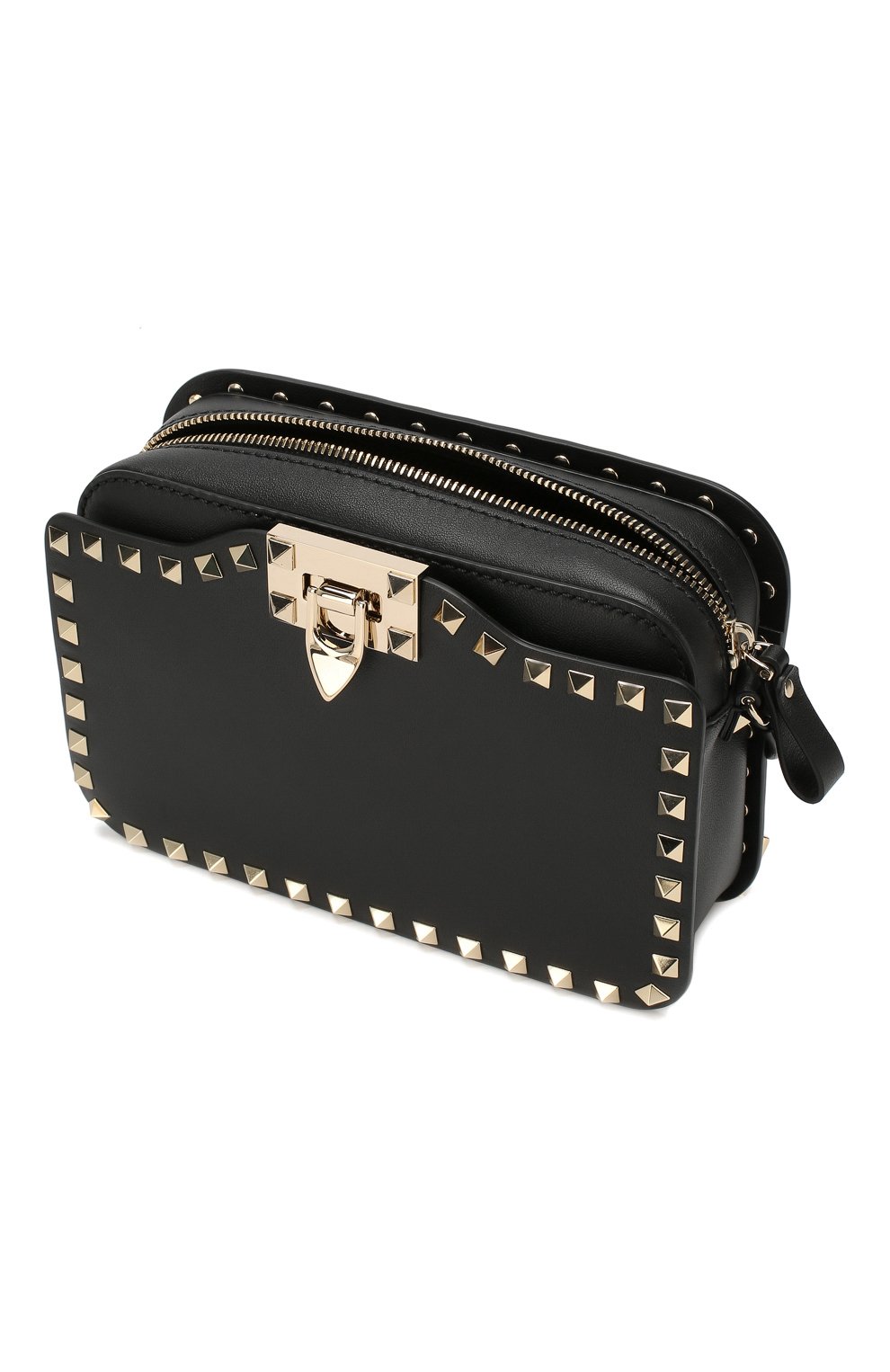 Сумка rockstud VALENTINO черного цвета по цене 189000 руб., арт. SW2B0148/B0L, фото 4 Сумка rockstud VALENTINO, арт. SW2B0148/B0L, фото 4