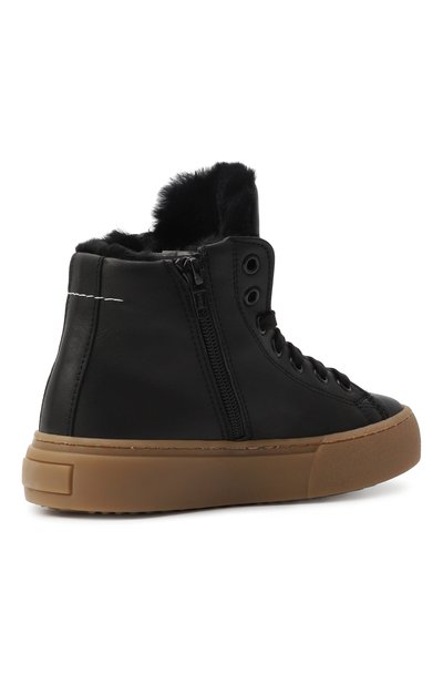 Кожаные кеды MM6, арт. 81004/VAR3/28-35, фото 3