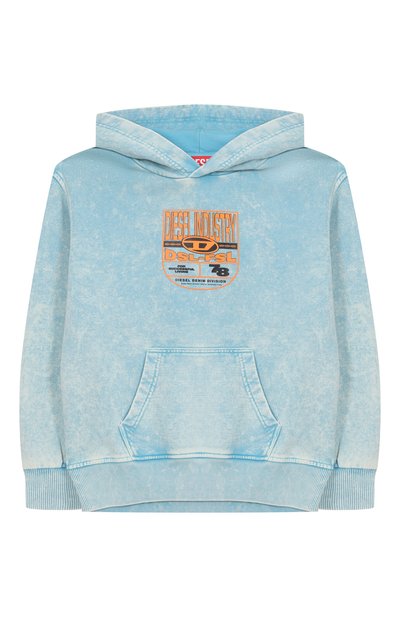Хлопковое худи DIESEL, арт. J02246/KYAYK